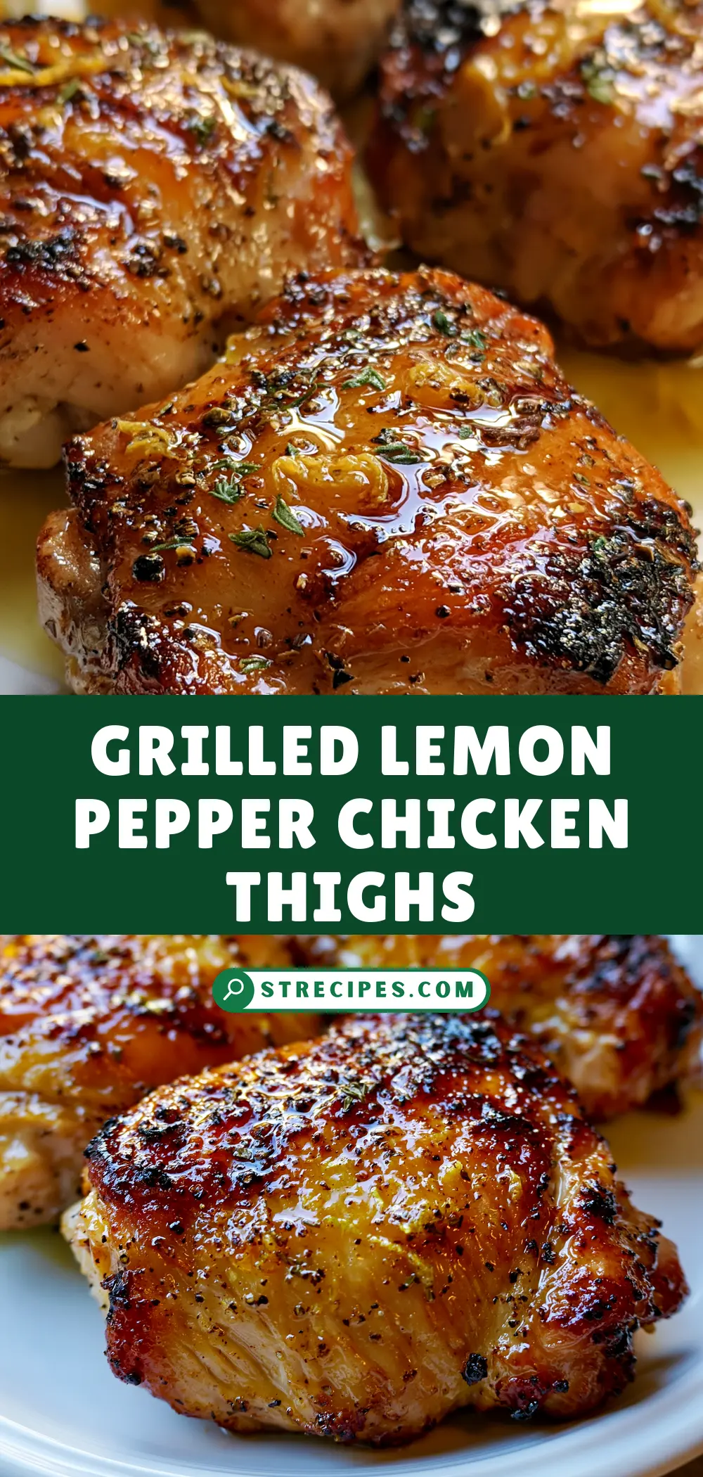 Grilled Lemon Pepper Chicken Thighs Grilled Lemon Pepper Chicken Thighs — homemade Grilled Lemon Pepper Chicken Thighs recipe