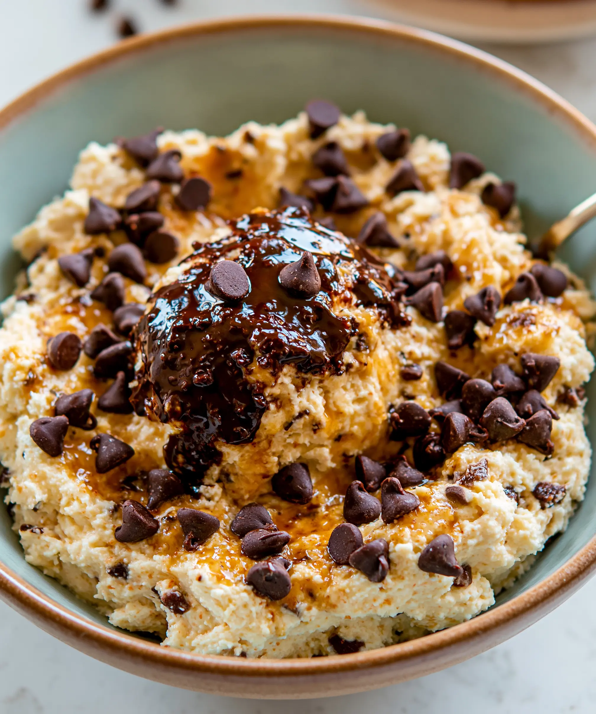 High Protein Cottage Cheese Cookie Dough — homemade cottage cheese cookie dough recipe