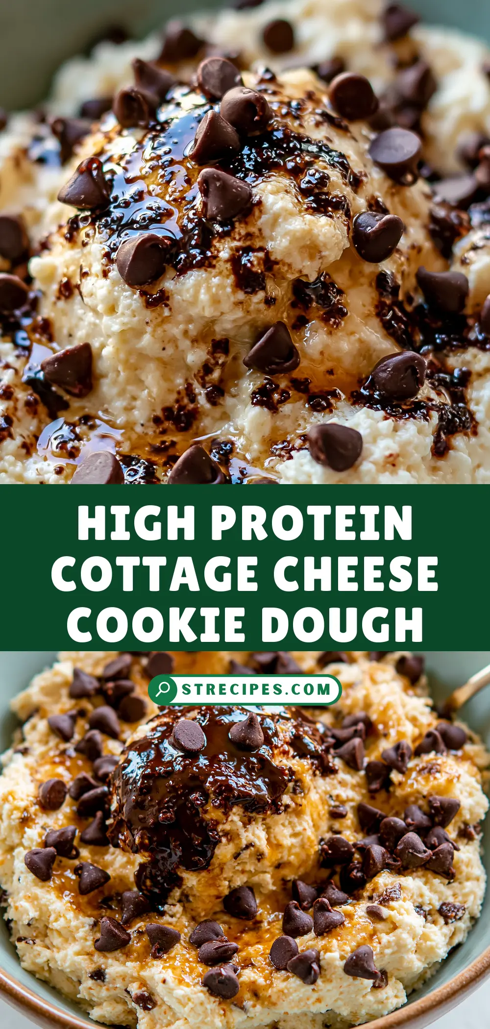High Protein Cottage Cheese Cookie Dough High Protein Cottage Cheese Cookie Dough — homemade cottage cheese cookie dough recipe