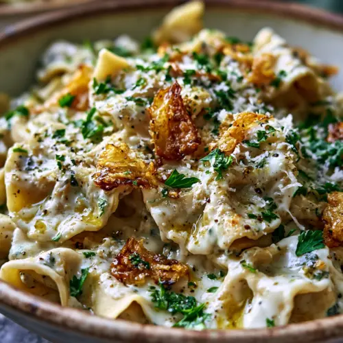 High Protein Garlic Parmesan Pasta Bowls — homemade high protein garlic parmesan pasta recipe