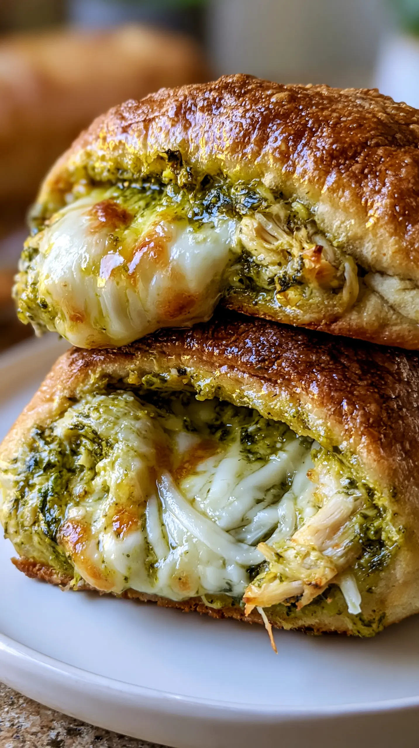 High Protein Pesto Chicken Hot Pocket Step-by-step preparation of High Protein Pesto Chicken Hot Pocket (High Protein Pesto Chicken Hot Pocket)