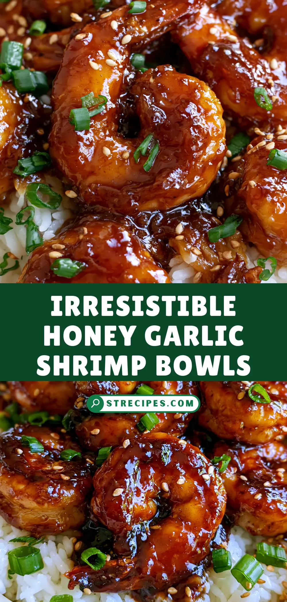 Irresistible Honey Garlic Shrimp Bowls Irresistible Honey Garlic Shrimp Bowls — homemade honey garlic shrimp bowls recipe