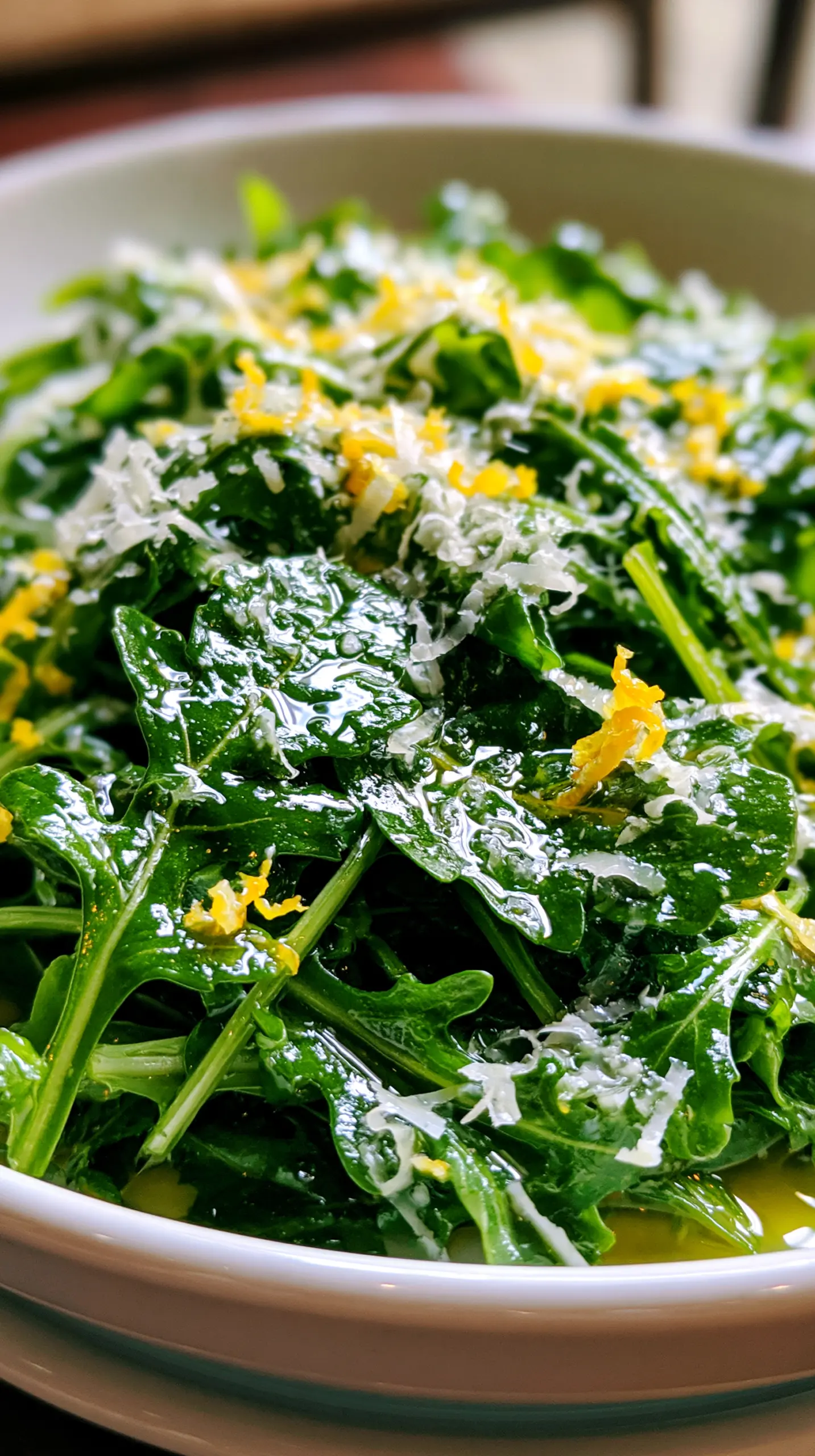 Step-by-step preparation of Lemon Parmesan Salad (Lemon Parmesan Salad)