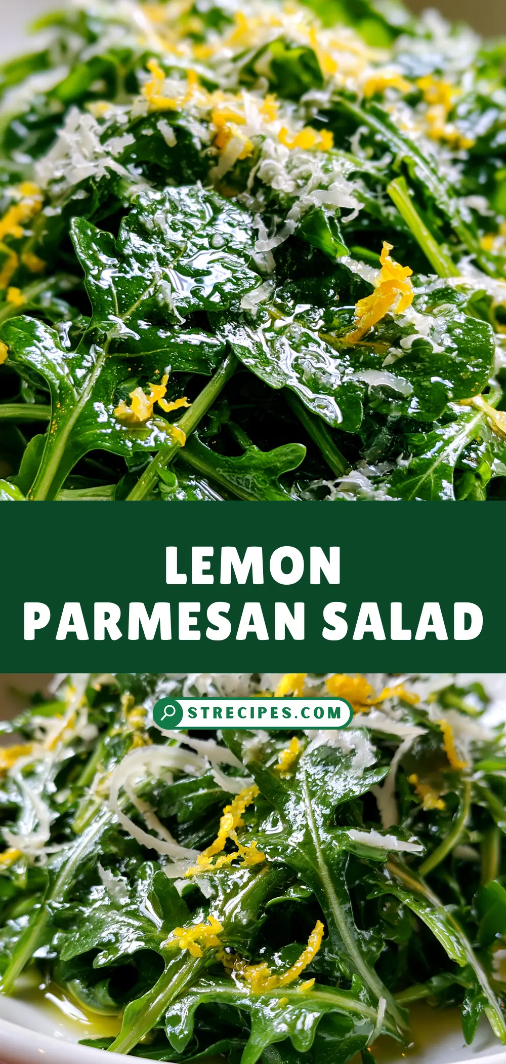 Lemon Parmesan Salad — homemade Lemon Parmesan Salad recipe