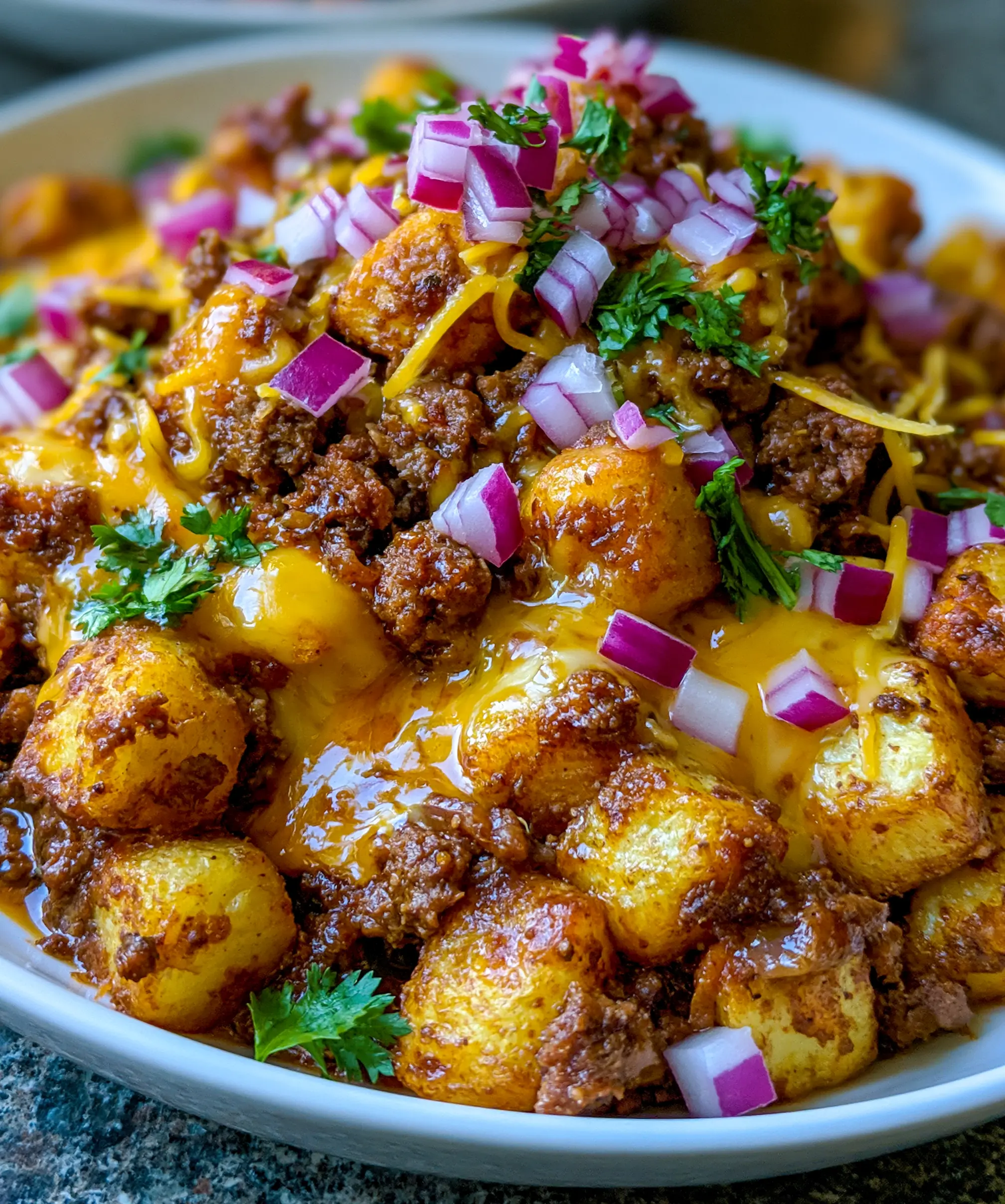 Loaded Potato Taco Bowl — homemade Loaded Potato Taco Bowl recipe