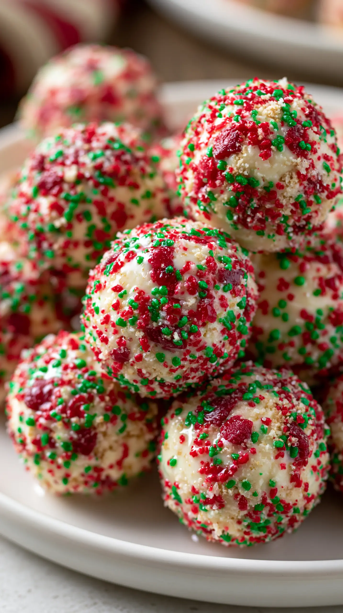 Step-by-step preparation of No bake Christmas Cheesecake Bites (no-bake christmas cheesecake bites)