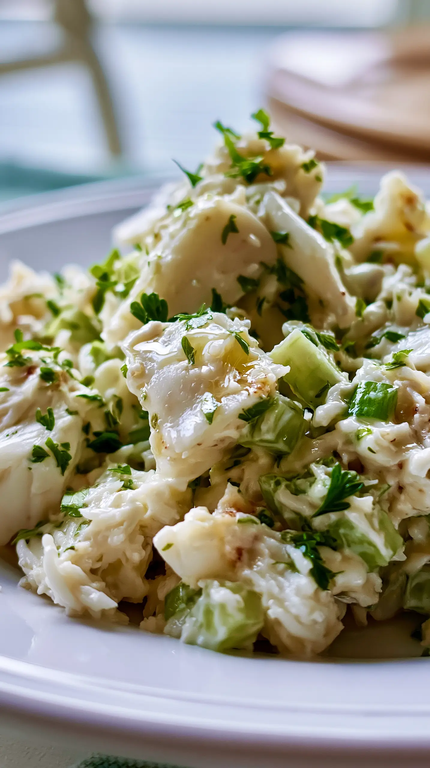 Step-by-step preparation of Paula Deen Crab Salad Recipe (Paula Deen crab salad recipe)