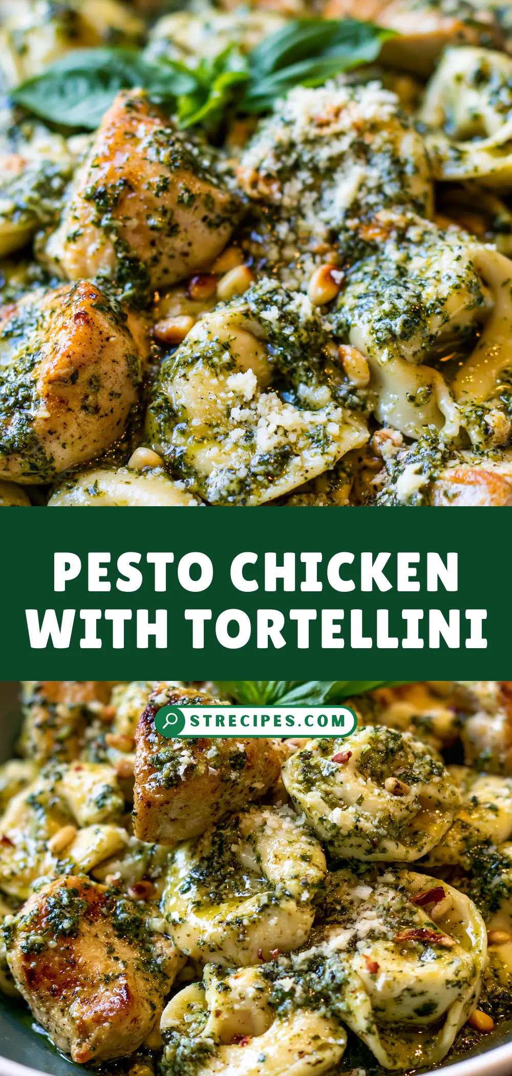 Pesto Chicken with Tortellini Pesto Chicken with Tortellini — homemade Pesto Chicken with recipe