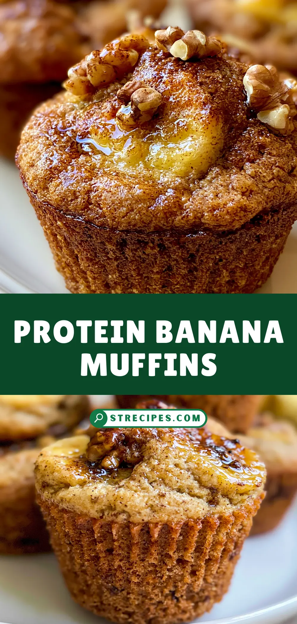 Protein Banana Muffins — homemade protein banana muffins recipe