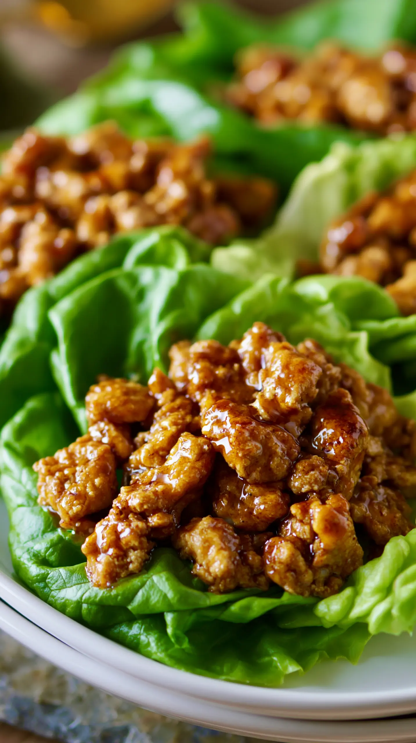 Quick Low Calorie Ground Turkey Burger Lettuce Wraps Serving suggestion for Quick Low Calorie Ground Turkey Burger Lettuce Wraps — low calorie ground turkey burger lettuce wraps