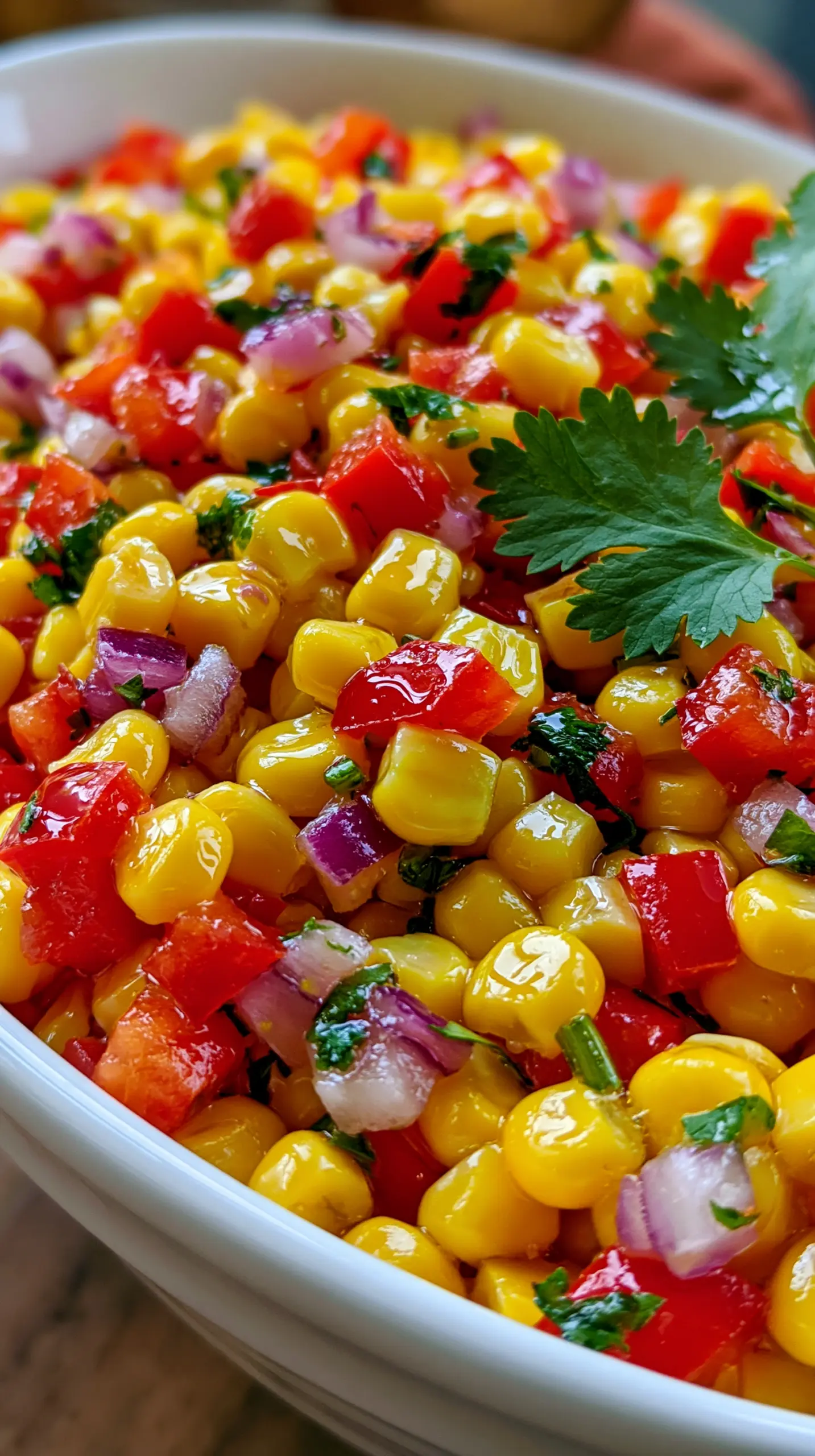Shoeleg Corn Salad The Crunchiest Summer Side Step-by-step preparation of Shoeleg Corn Salad The Crunchiest Summer Side (Shoepeg corn salad)