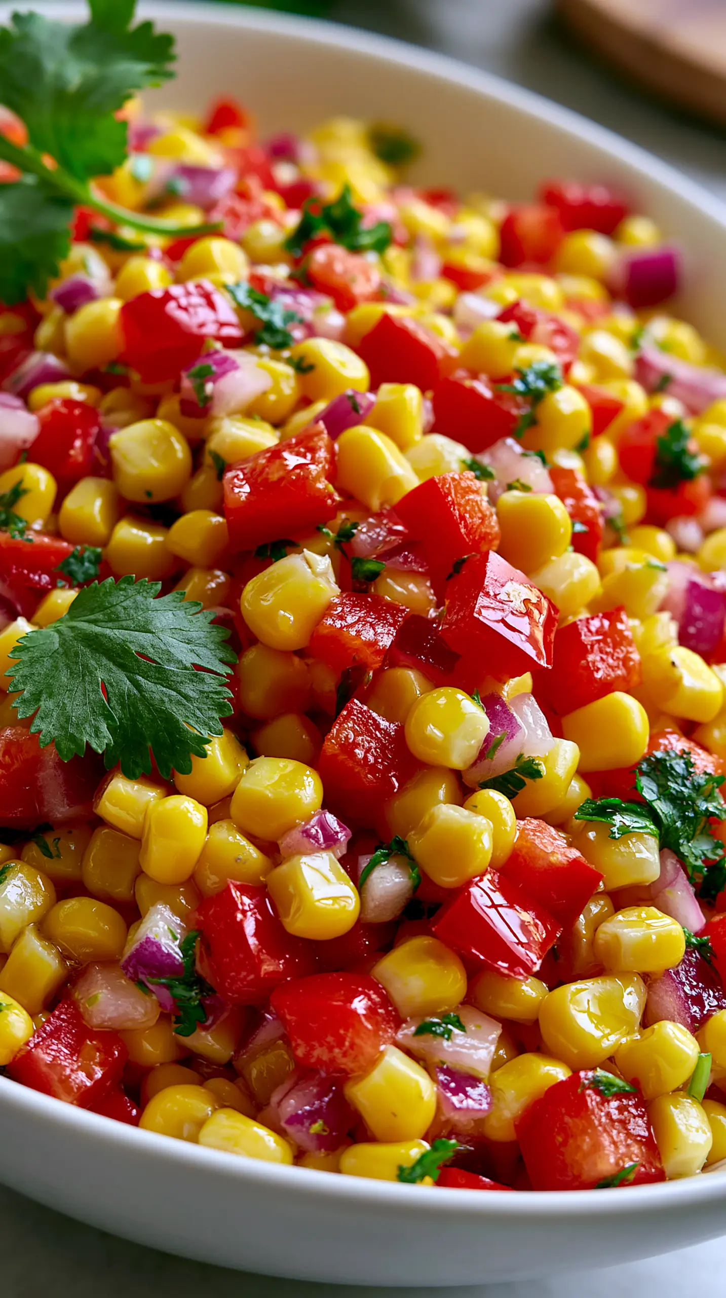 Shoeleg Corn Salad The Crunchiest Summer Side Serving suggestion for Shoeleg Corn Salad The Crunchiest Summer Side — Shoepeg corn salad