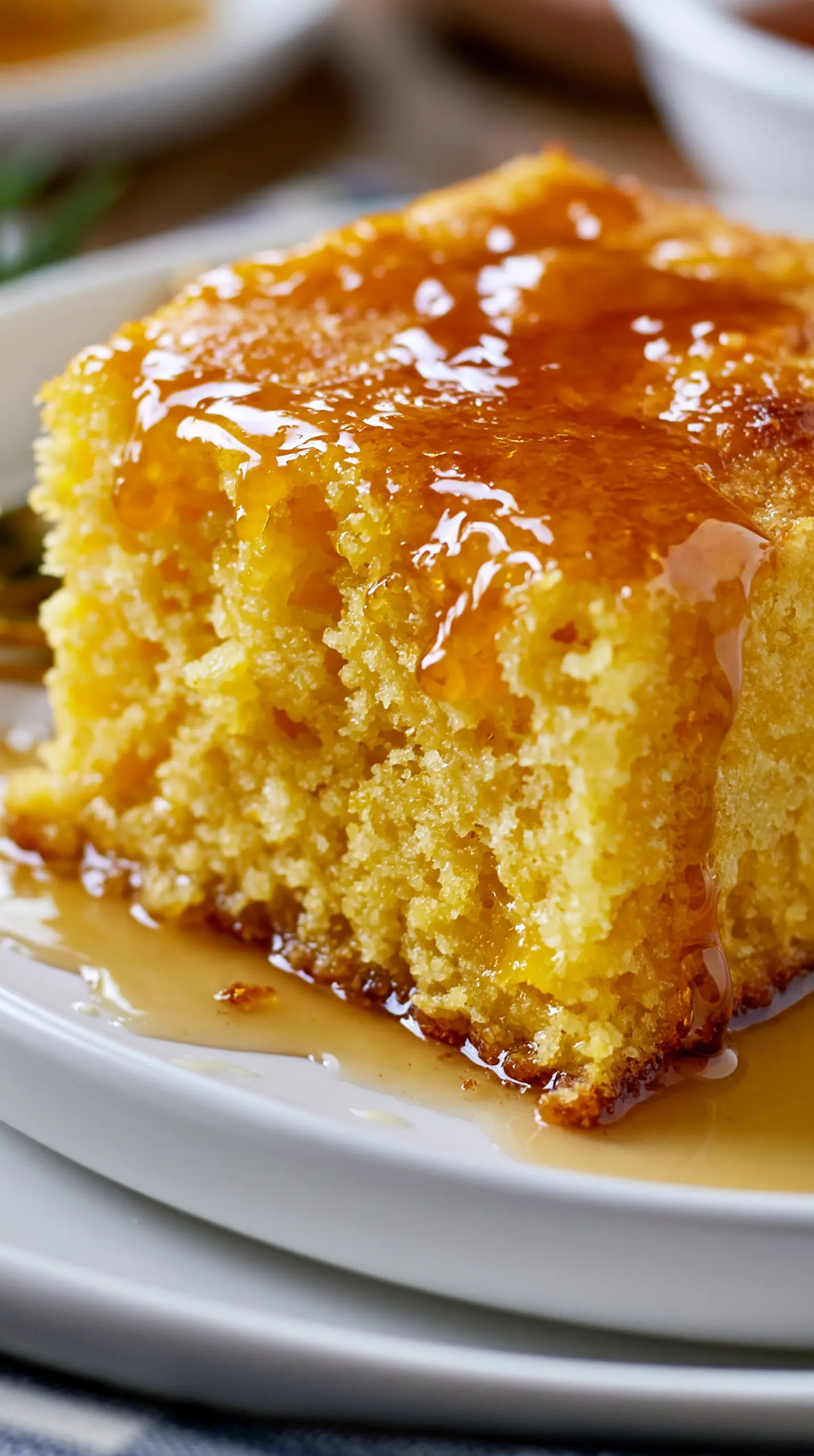 Step-by-step preparation of Sweet And Moist Honey Cornbread (honey cornbread)
