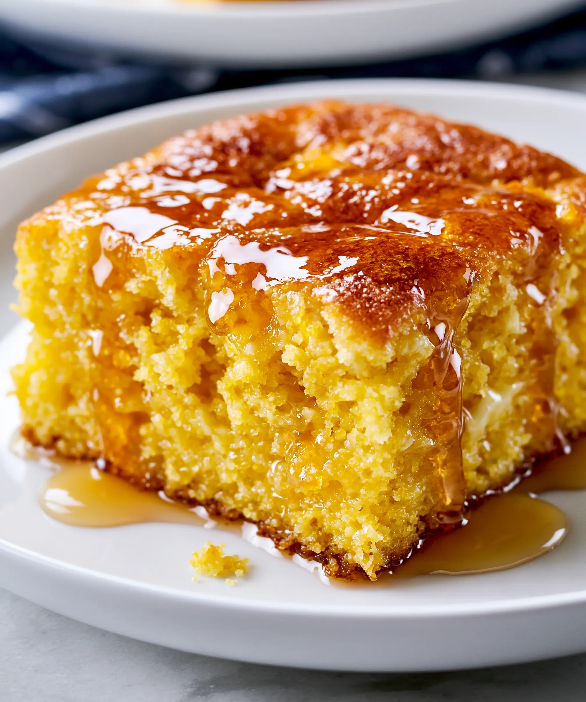 Sweet And Moist Honey Cornbread — homemade honey cornbread recipe