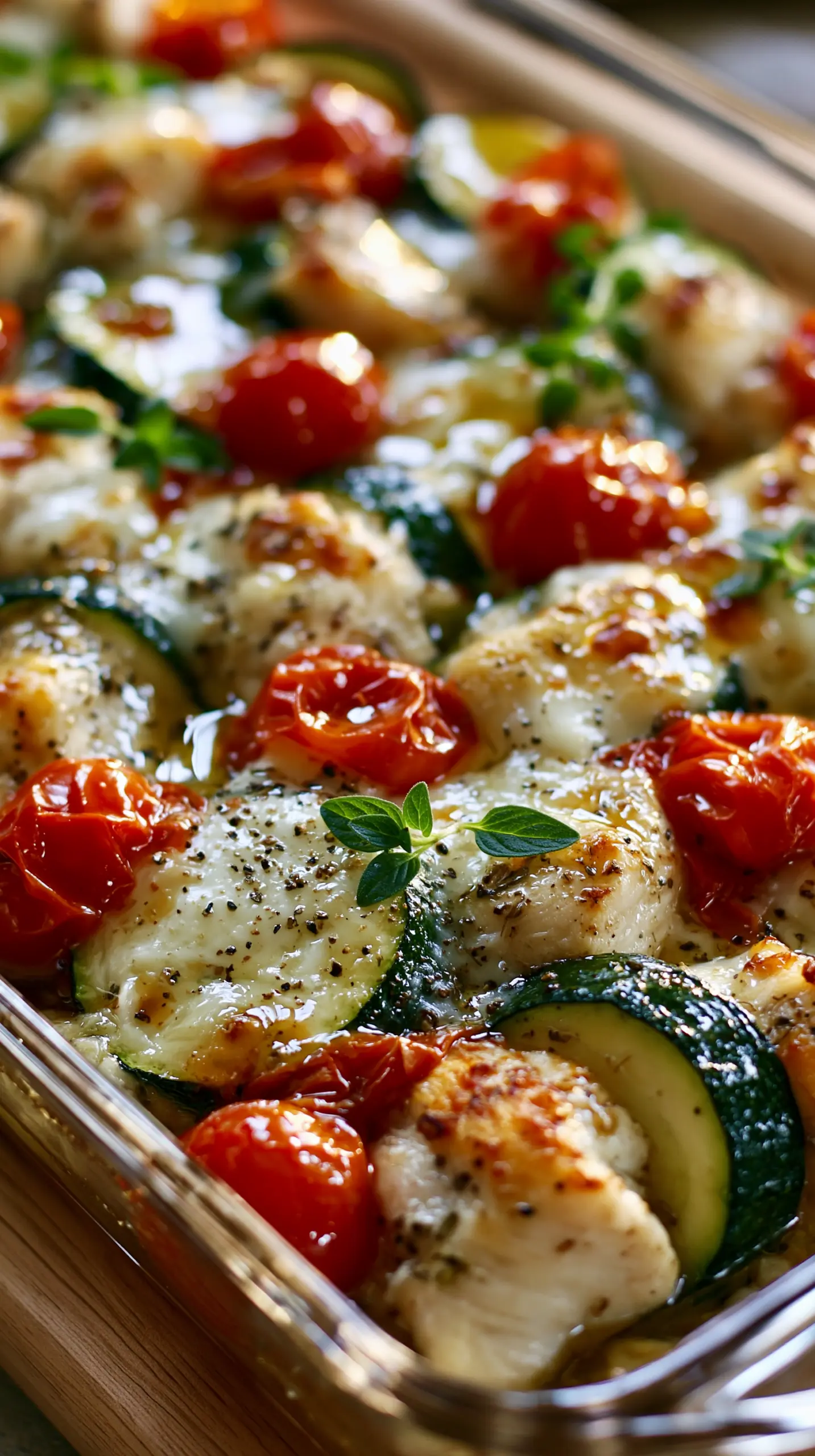 The Comforting Mediterranean Chicken Zucchini Bake Serving suggestion for The Comforting Mediterranean Chicken Zucchini Bake — Mediterranean Chicken Zucchini Bake