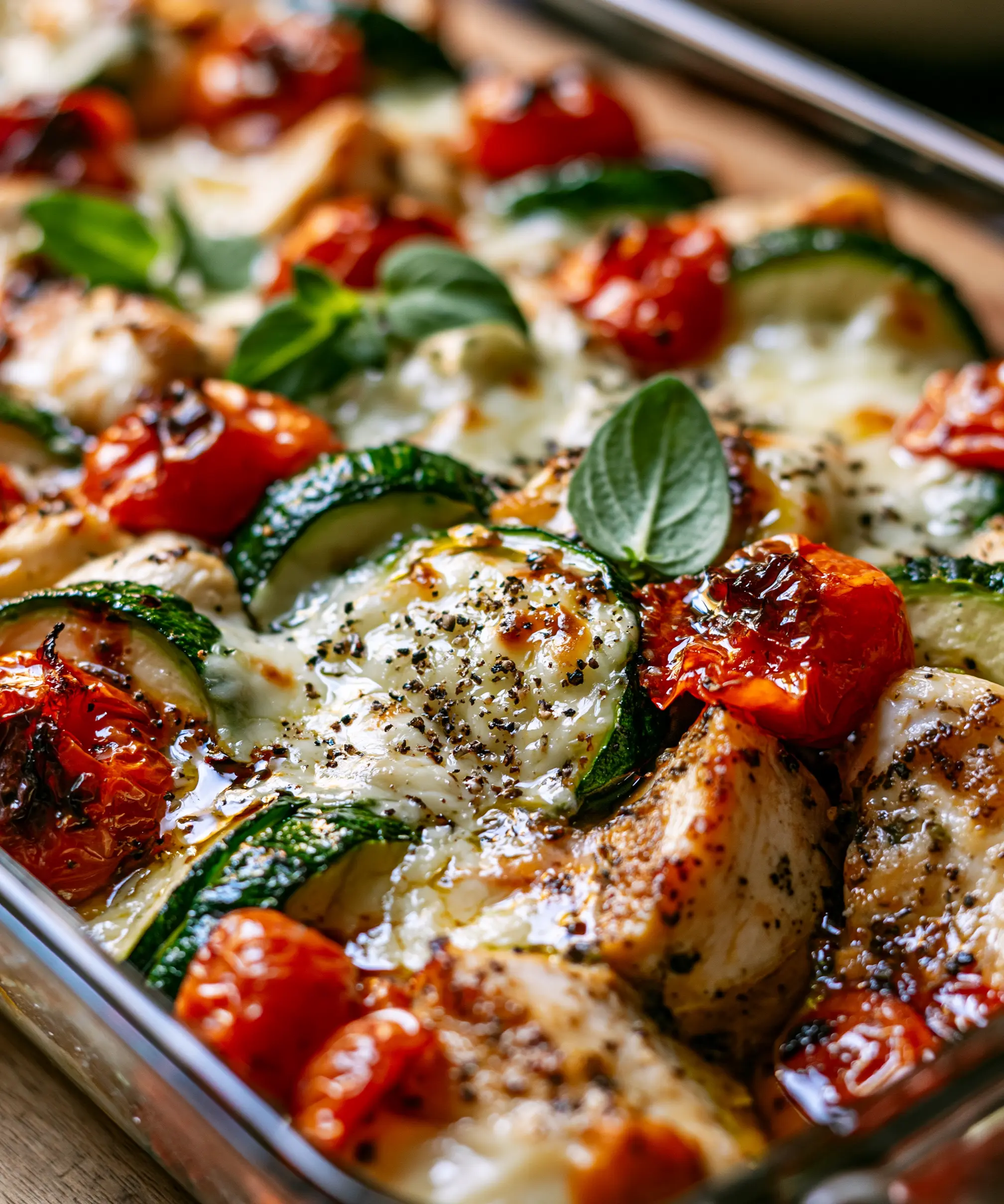 The Comforting Mediterranean Chicken Zucchini Bake — homemade Mediterranean Chicken Zucchini Bake recipe