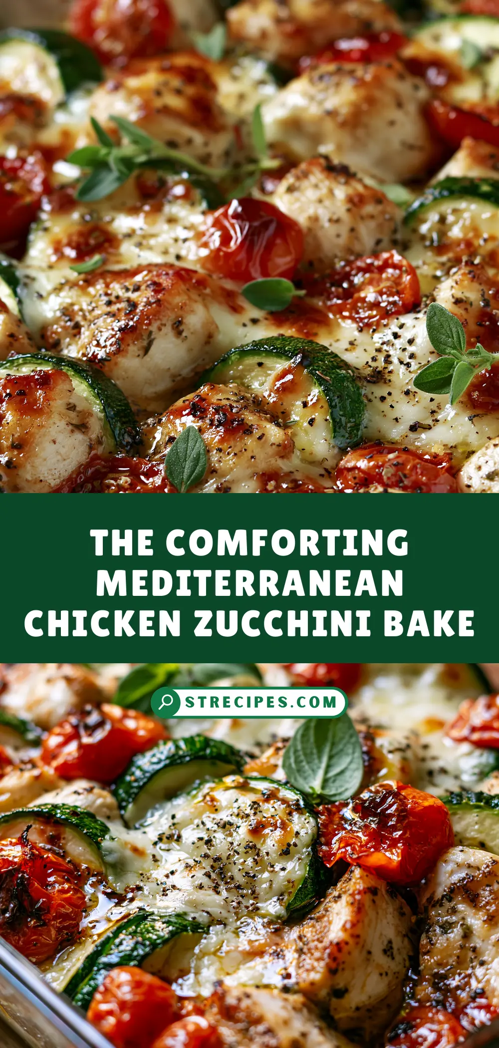 The Comforting Mediterranean Chicken Zucchini Bake The Comforting Mediterranean Chicken Zucchini Bake — homemade Mediterranean Chicken Zucchini Bake recipe