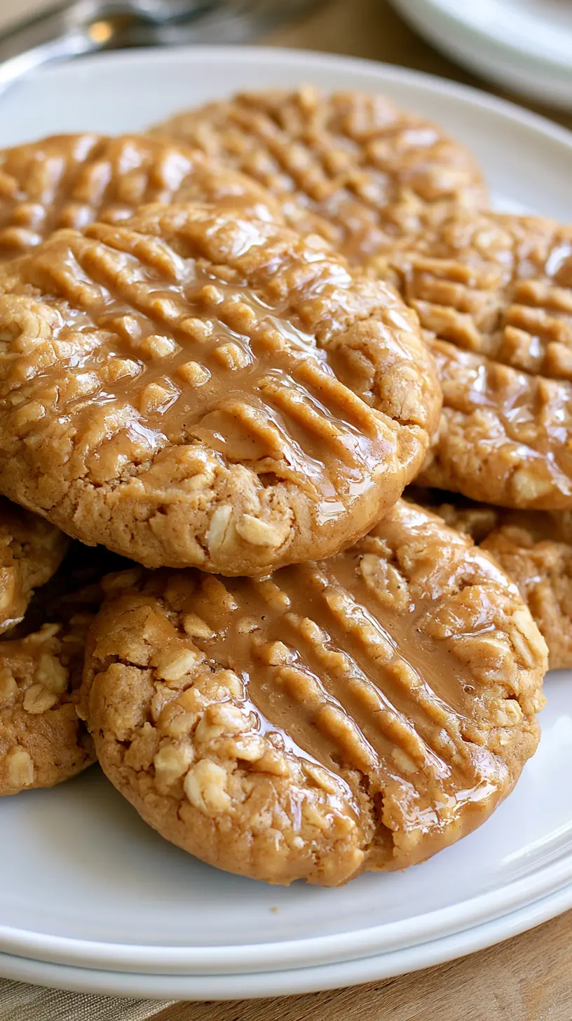 Step-by-step preparation of 3-Ingredient Peanut Butter Oatmeal Cookies (3-Ingredient Peanut Butter)