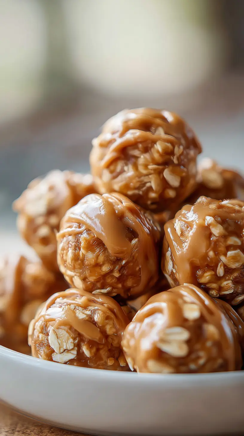 Banana Pudding Protein Bites Serving suggestion for Banana Pudding Protein Bites — banana pudding protein bites