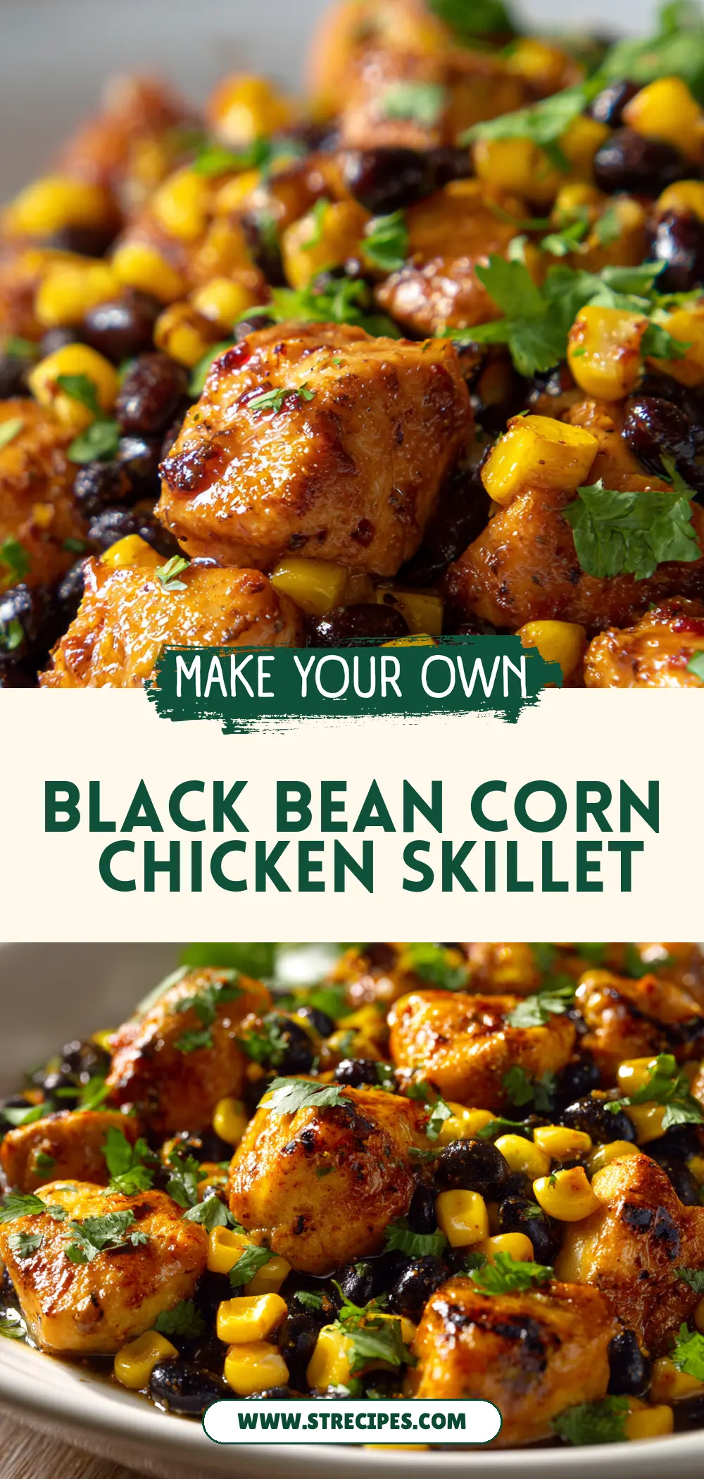 Black Bean Corn & Chicken Skillet Black Bean Corn & Chicken Skillet — homemade Black Bean Corn & Chicken Skillet recipe