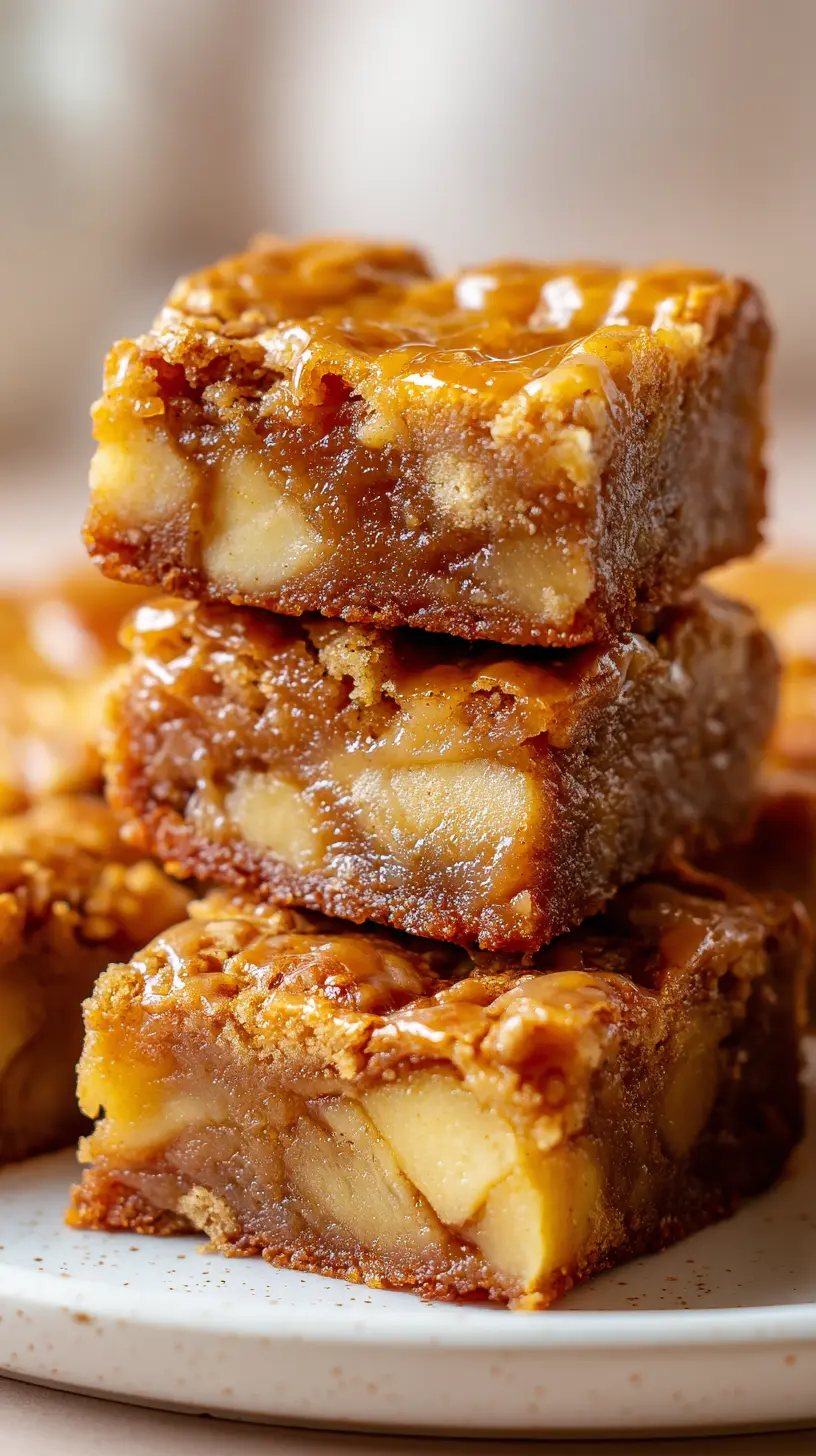 Brown Butter Apple Blondies Step-by-step preparation of Brown Butter Apple Blondies (brown butter apple blondies)