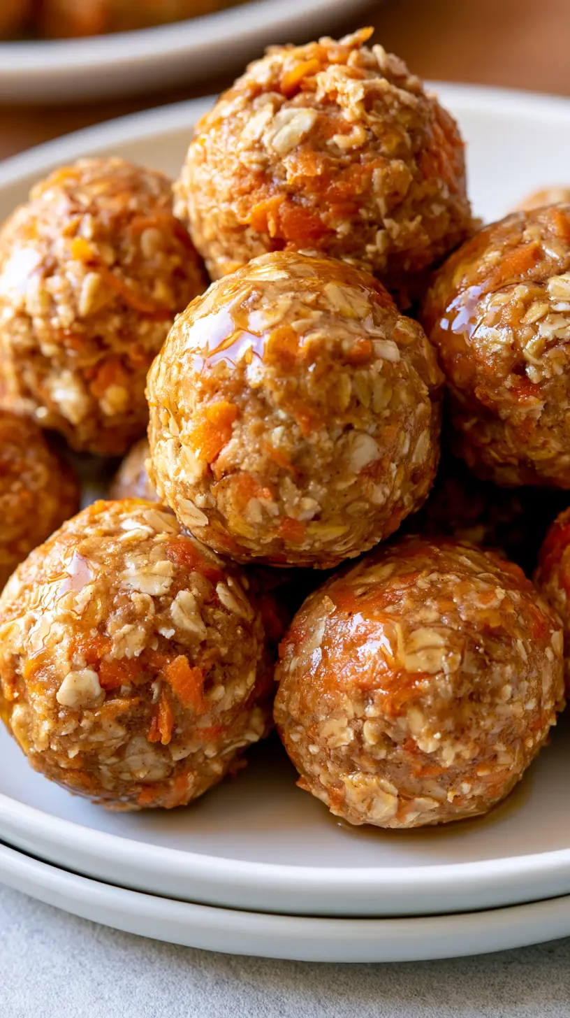 Step-by-step preparation of Carrot Cake Protein Energy Bites (carrot cake protein energy bites)