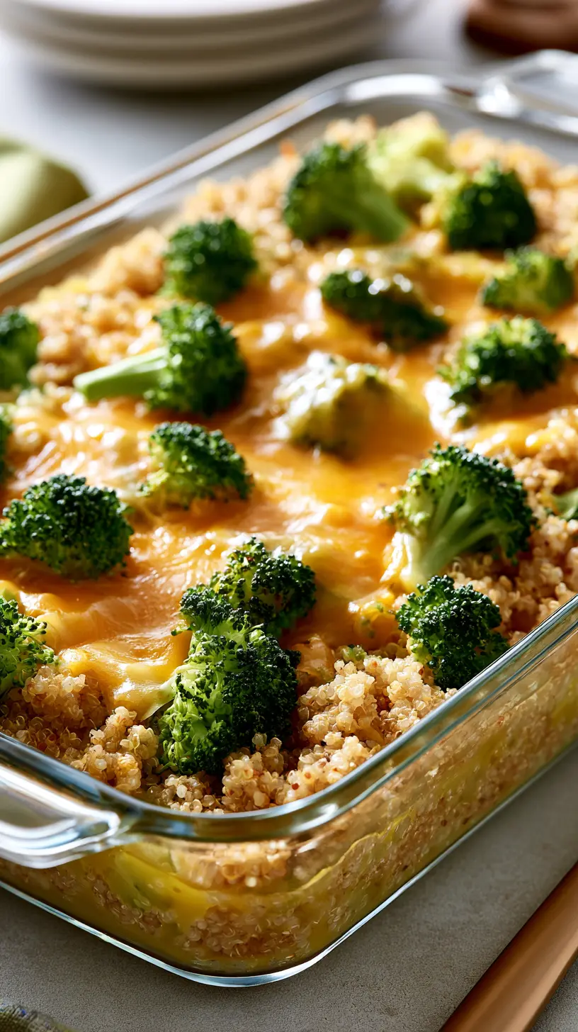 Step-by-step preparation of Cheesy Vegetable Quinoa Bake (Cheesy Vegetable Quinoa Bake)