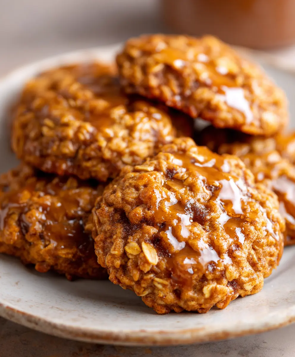 Cinnamon Brown Butter Oatmeal Cookies — homemade brown butter oatmeal cookies recipe