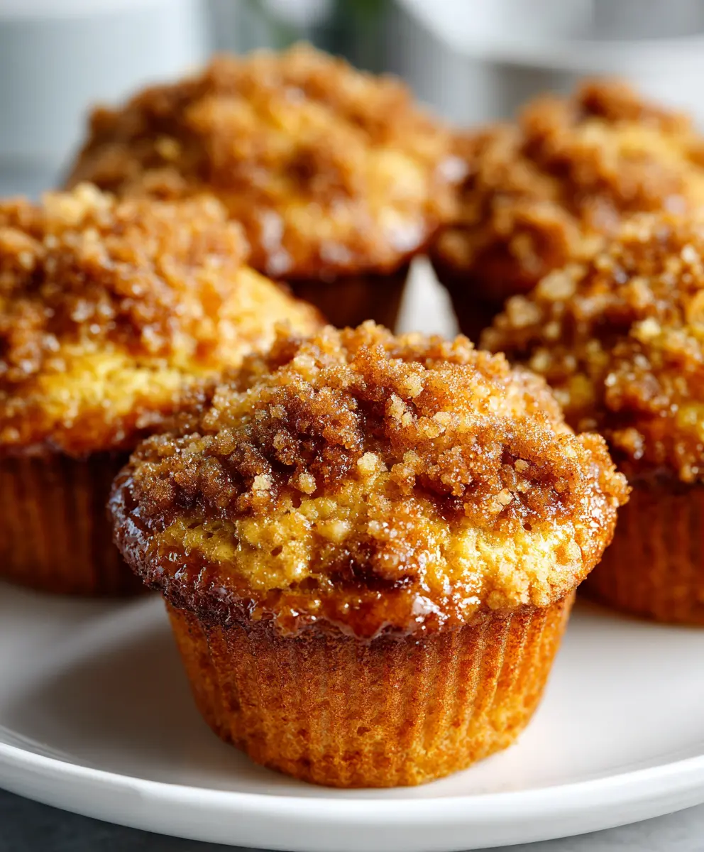 Cinnamon Streusel Coffee Cake Muffins — homemade Cinnamon Streusel Coffee Cake Muffins recipe