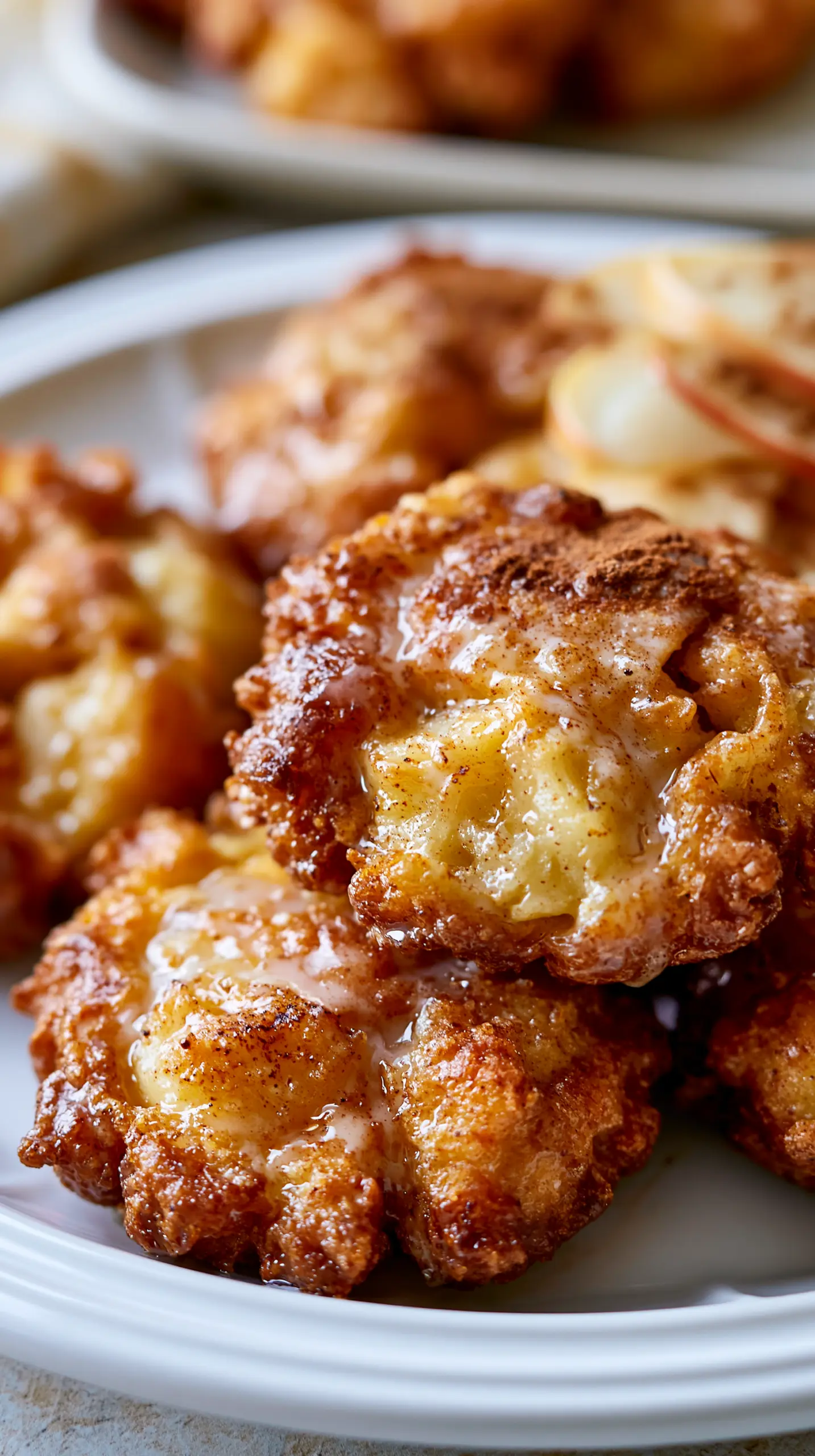 Crispy Edge Baked Apple Fritters Step-by-step preparation of Crispy Edge Baked Apple Fritters (baked apple fritters)