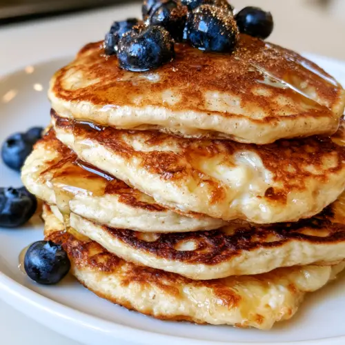 High-Protein Cottage Cheese Pancakes — homemade high-protein cottage cheese pancakes recipe
