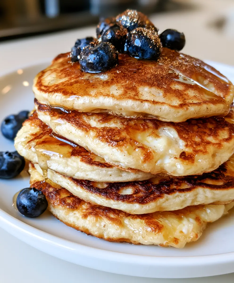 High-Protein Cottage Cheese Pancakes — homemade high-protein cottage cheese pancakes recipe