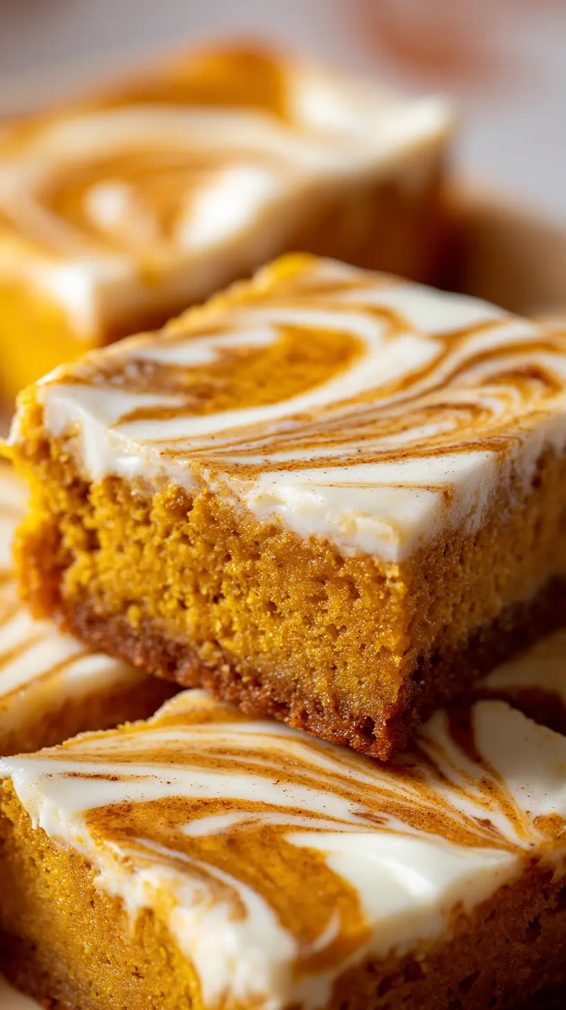 Pumpkin Cream Cheese Bars Step-by-step preparation of Pumpkin Cream Cheese Bars (pumpkin cream cheese bars)