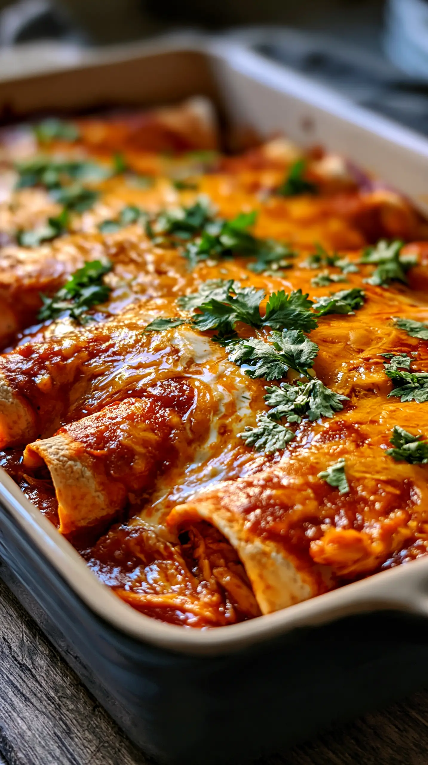 Serving suggestion for Smothered Baked Chicken Burritos — smothered baked chicken burritos