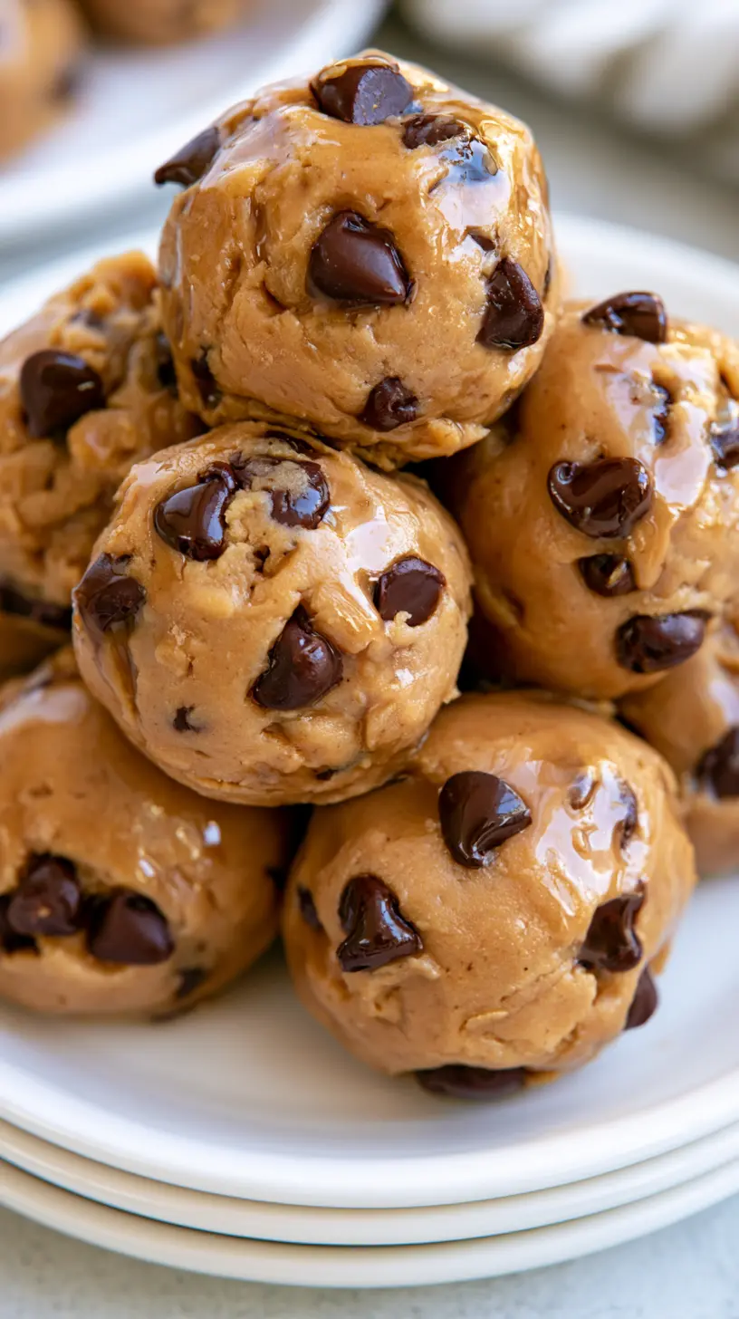 Step-by-step preparation of Vegan Cookie Dough Chickpea Bites (vegan cookie dough chickpea bites)