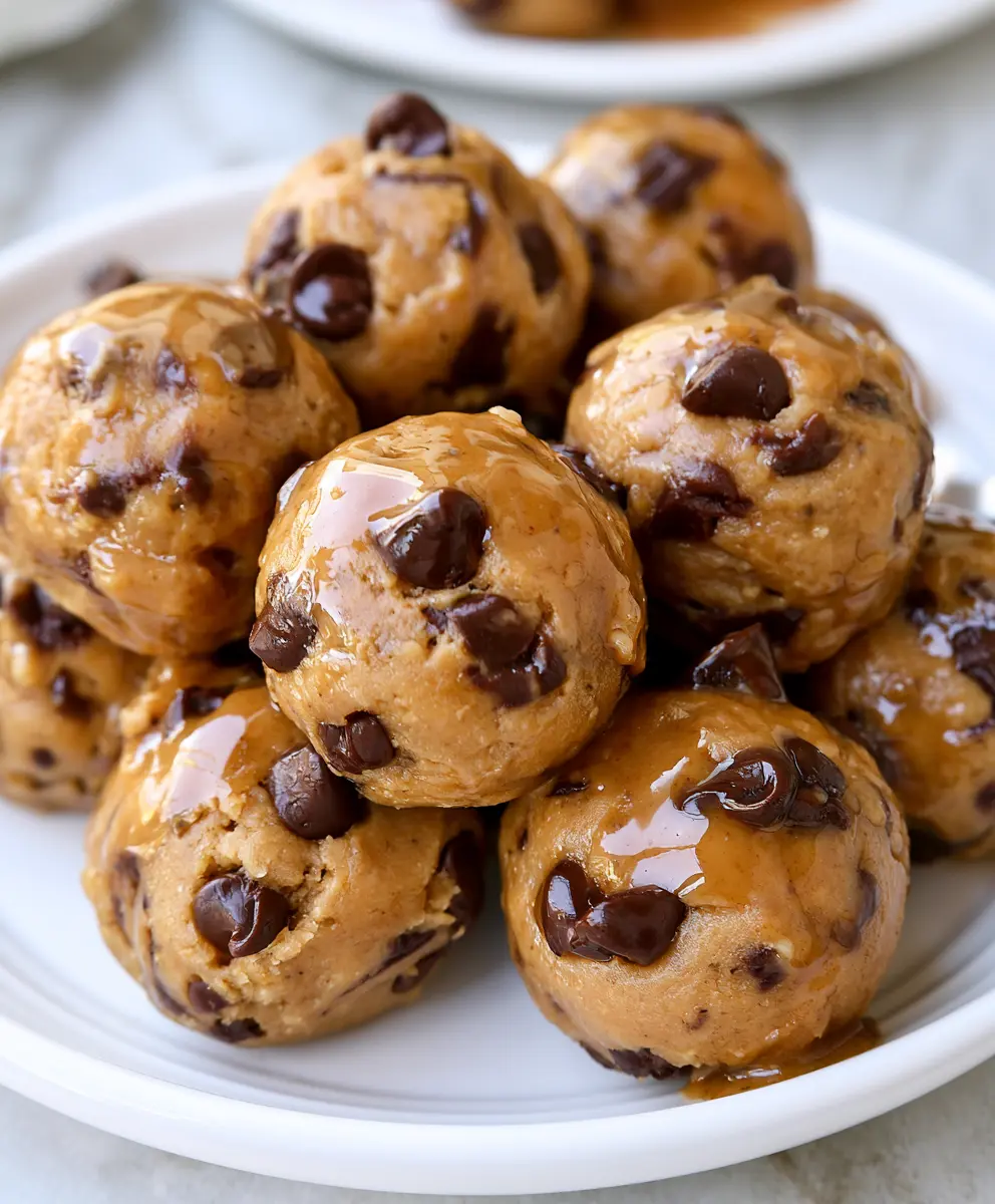 Vegan Cookie Dough Chickpea Bites — homemade vegan cookie dough chickpea bites recipe