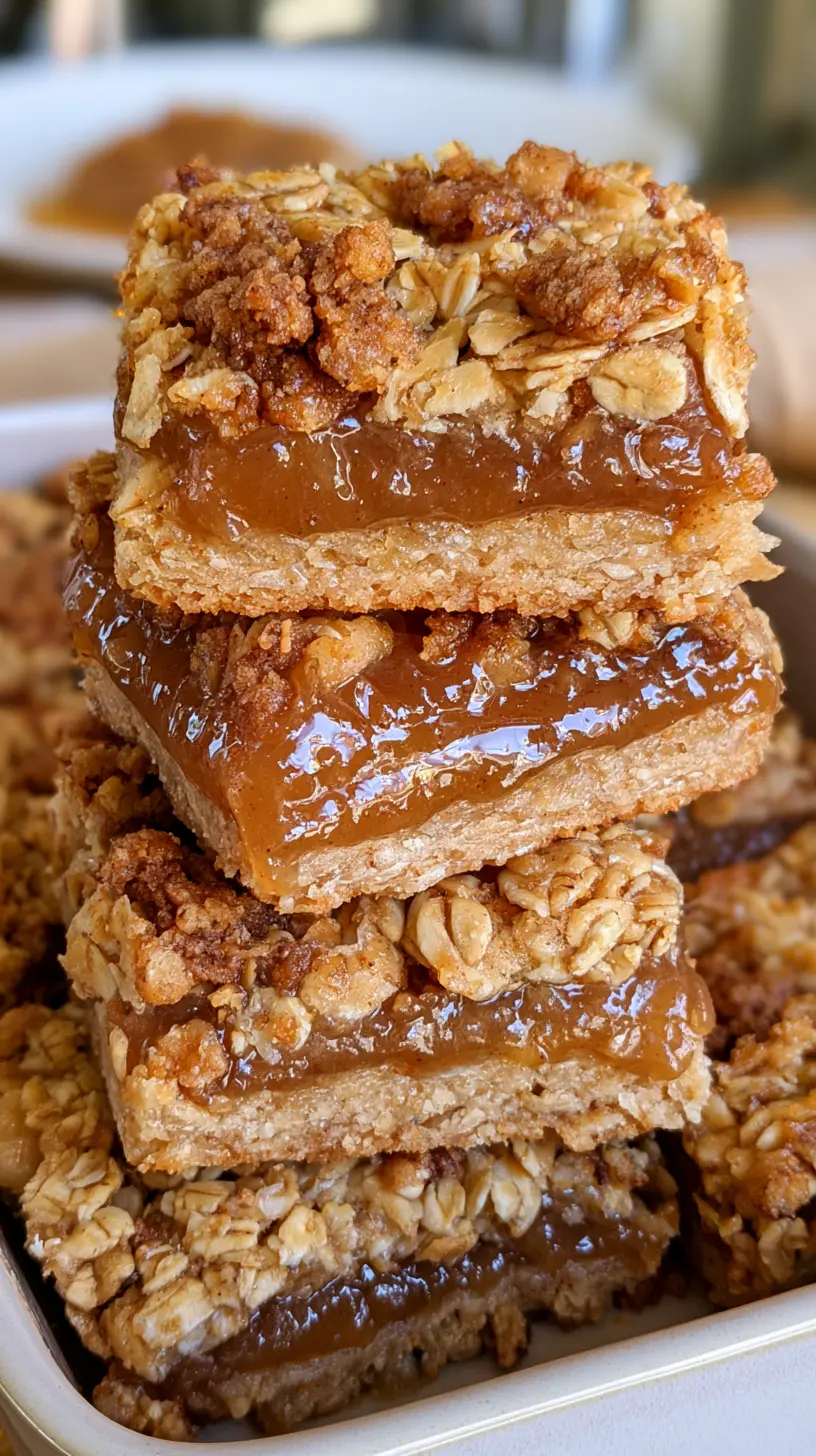 Apple Butter Oat Bars Step-by-step preparation of Apple Butter Oat Bars (Apple Butter Oat Bars)