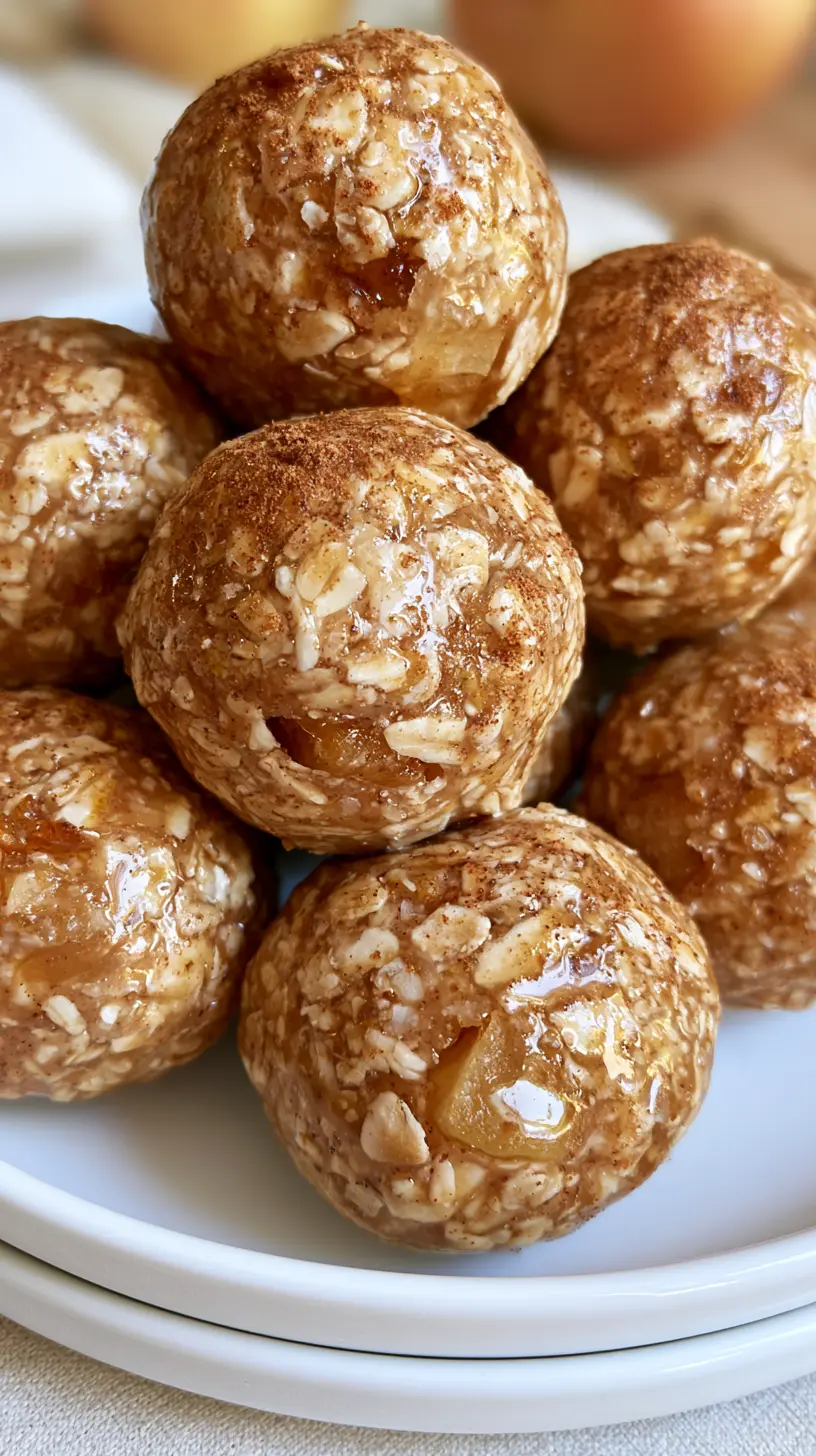Cinnamon Apple Pie Energy Bites Step-by-step preparation of Cinnamon Apple Pie Energy Bites (cinnamon apple pie energy bites)