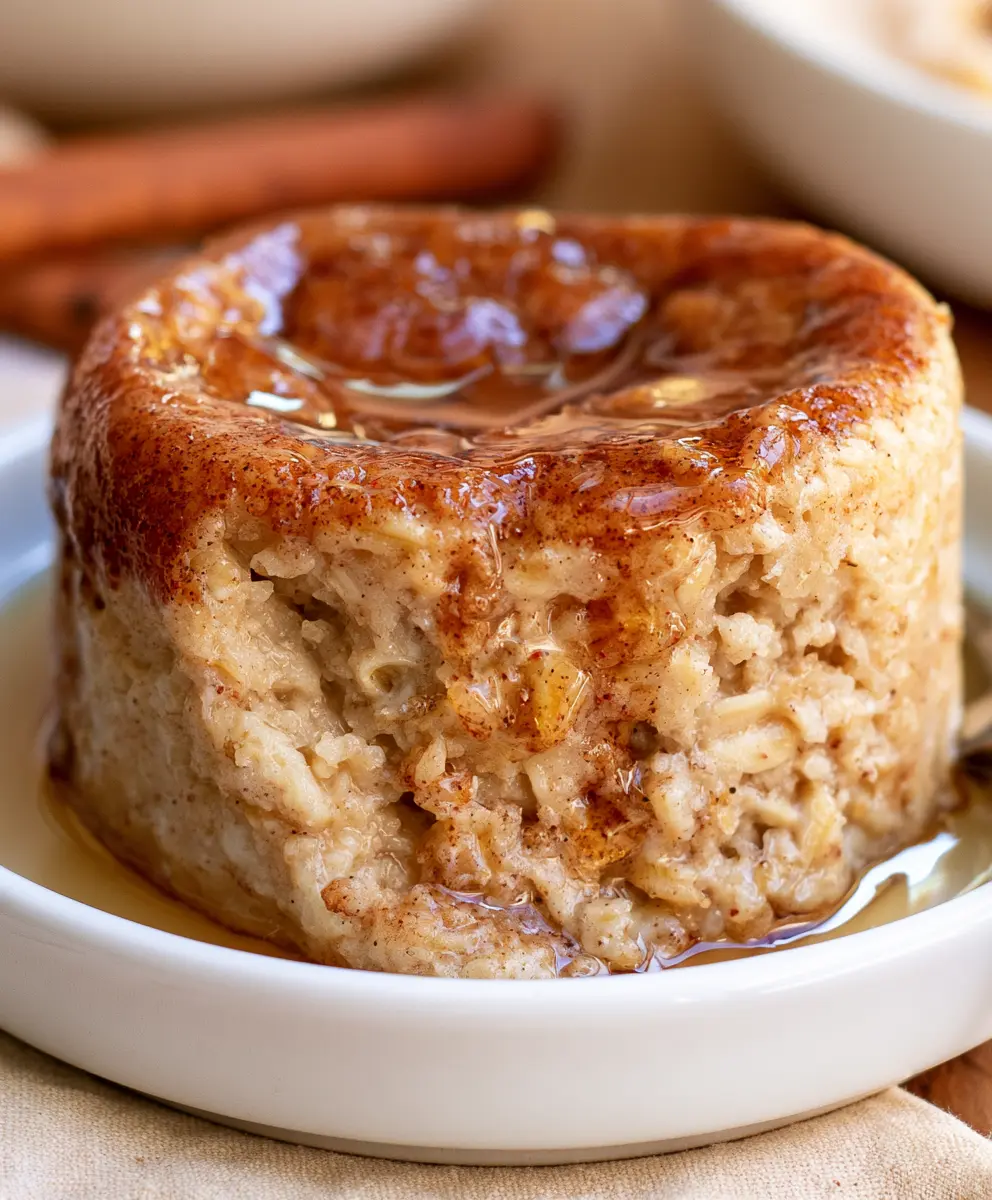 High-Protein Snickerdoodle Baked Oats — homemade high-protein snickerdoodle baked oats recipe