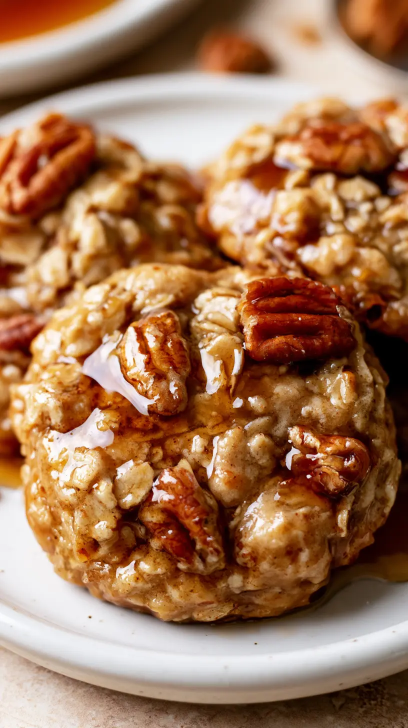 Step-by-step preparation of Maple Pecan Oatmeal Breakfast Cookies (maple pecan oatmeal breakfast cookies)