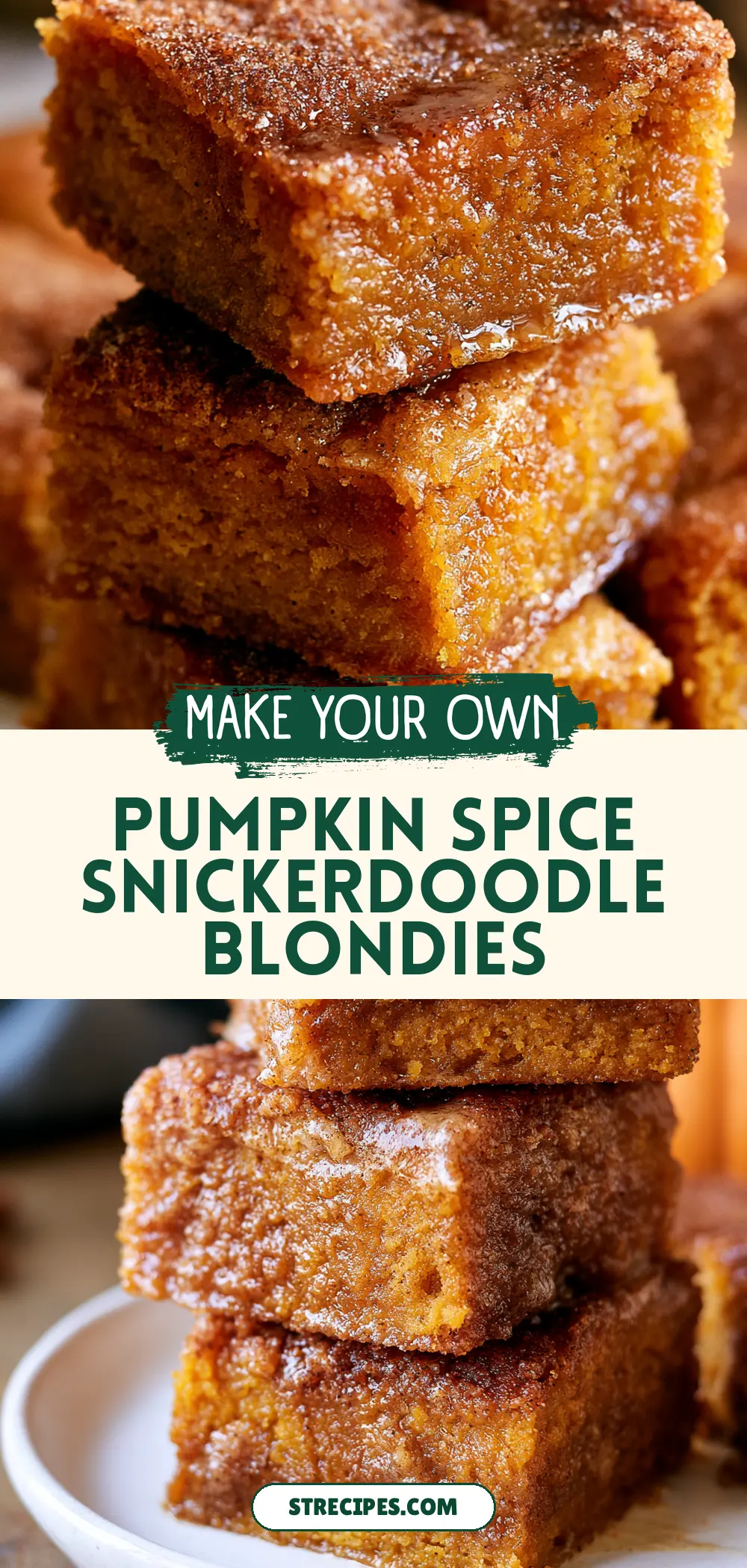 Pumpkin Spice Snickerdoodle Blondies Pumpkin Spice Snickerdoodle Blondies — homemade Pumpkin Spice Snickerdoodle Blondies recipe
