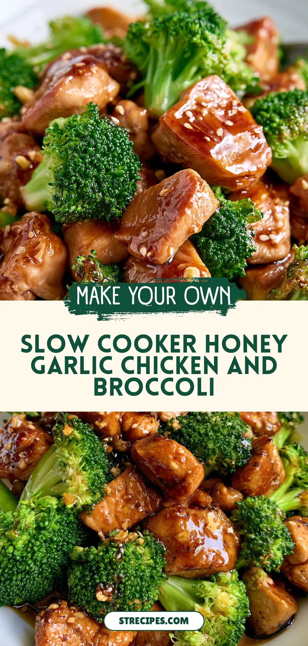 Slow Cooker Honey Garlic Chicken and Broccoli Slow Cooker Honey Garlic Chicken and Broccoli — homemade slow cooker honey garlic chicken recipe